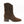 west boot brown chocolate suede block heel western square toe mid boot