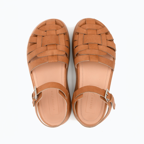 The Platform Fisher [Cognac] *FINAL SALE*
