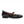 either or black leather mary jane scrunch ballet flat comfortable padded insole