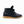 black leather lace up shearling moccasin boot crepe sole premium