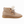 tan nude natural leather lace up shearling moccasin boot crepe sole premium side