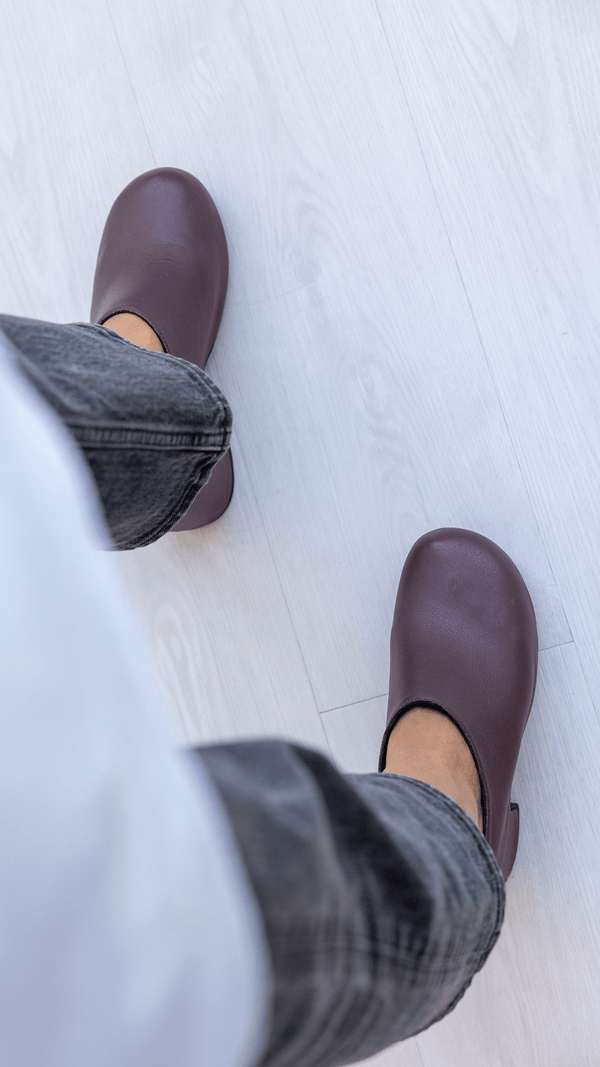 The Terrace Clog [Plum]