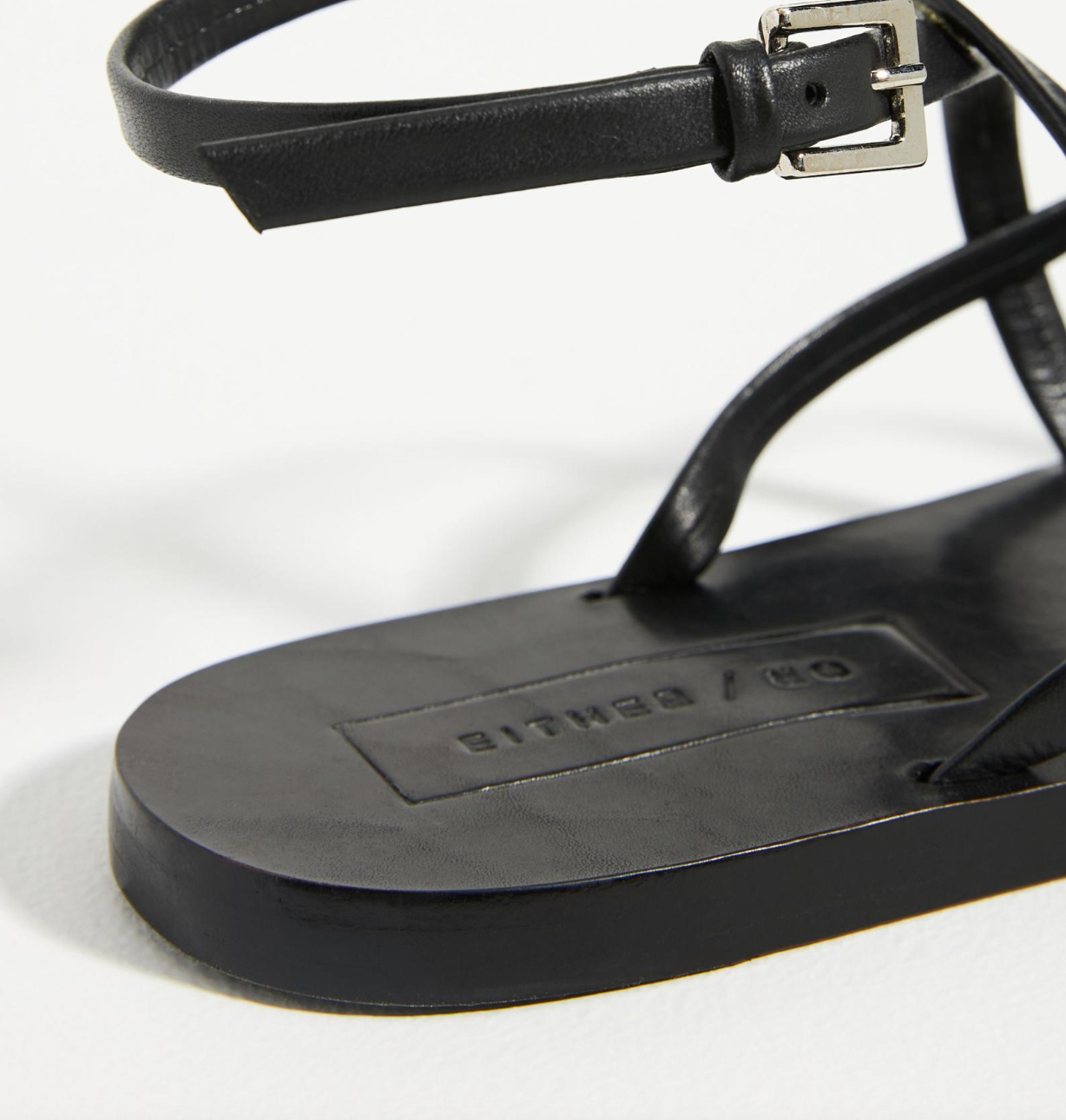 Either Or The Dress Sandal Black E I T H E R O R